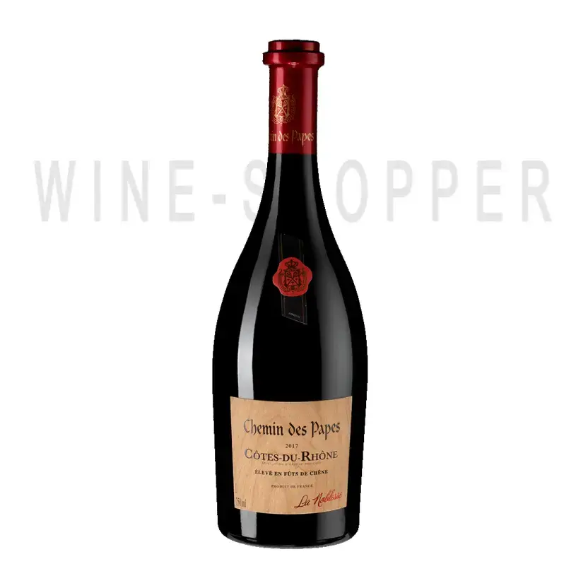 Вино Chemin des Papes la Noblesse Cotes du Rhone 2017 0.75 л