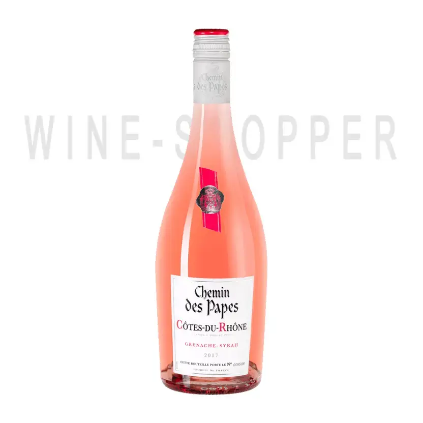 Вино Chemin des Papes Cotes du Rhone Rose 2017 0.75 л