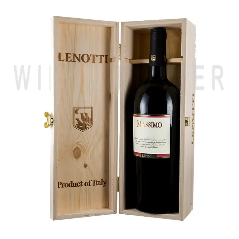 Вино Lenotti Massimo Rosso Veneto IGT wooden box 1.5 л