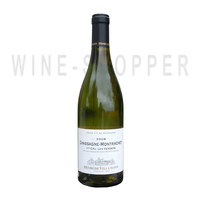 Вино Chassagne Montrachet Blanc AOC 1-er Cru Les Vergeres H.Villamont 2008 0.75 л