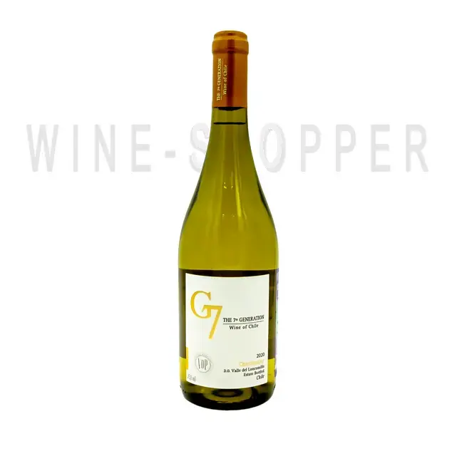 Вино Vina Carta Vieja G7 Chardonnay 2022 0.187 л