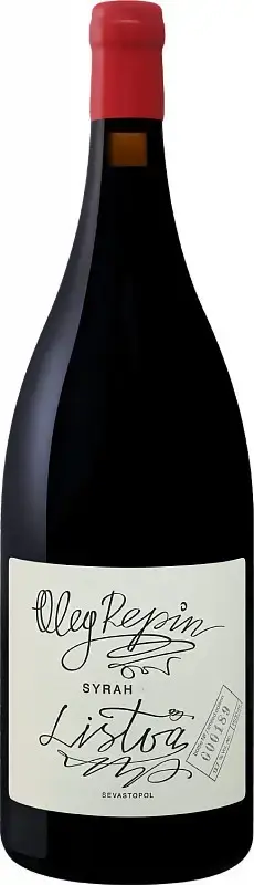 Вино Listva Syrah Sevastopol Oleg Repin 1.5 л