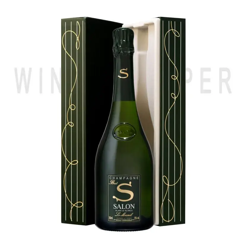 Шампанское Salon S Brut Blanc de Blancs gift box 2002 0.75 л