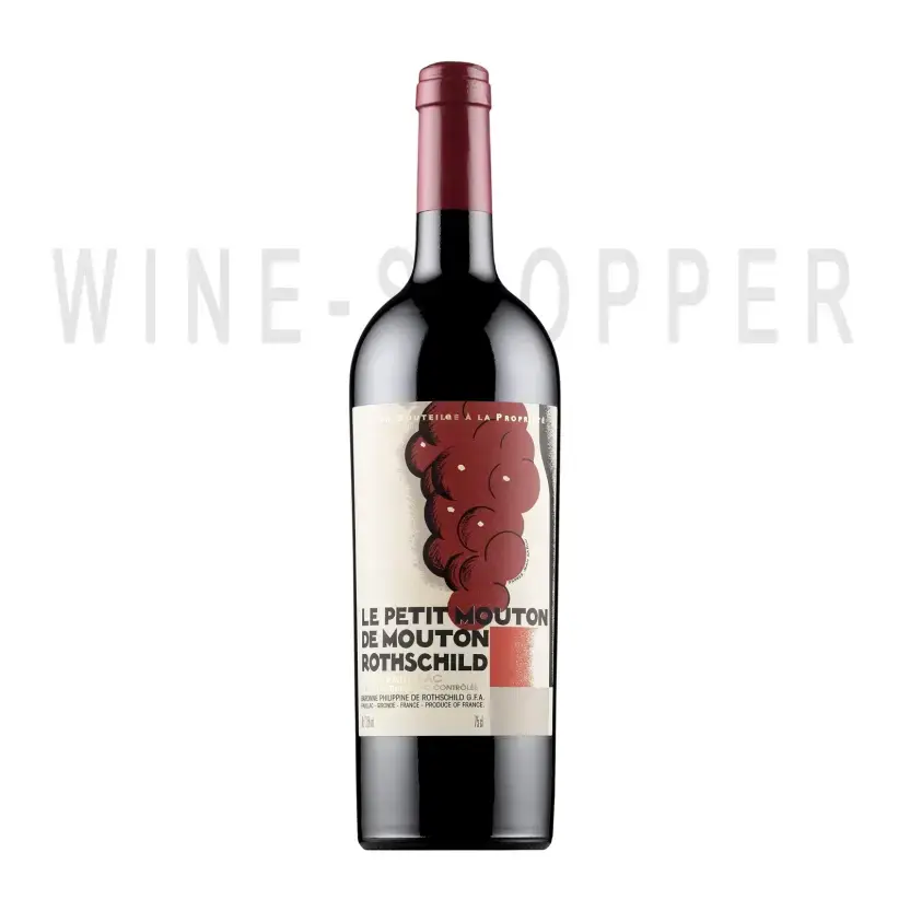 Вино Le Petit Mouton de Mouton Rothschild Pauillac AOC 2015 0.75 л