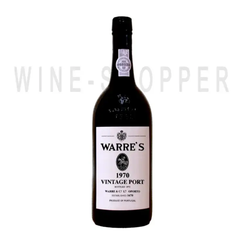 Вино Warre's Vintage Port 1970 0.75 л