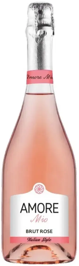Игристое вино Amore Mio Rose Brut, 0.75 л