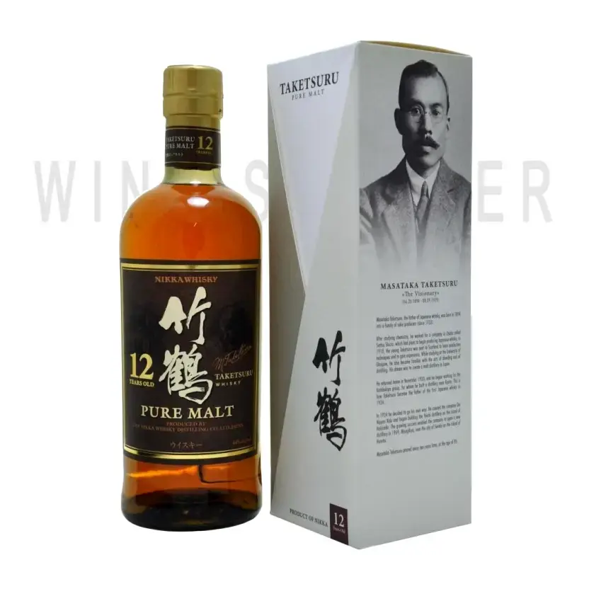 Виски Nikka Taketsuru Pure Malt 12 Years Old gift box 0.7 л