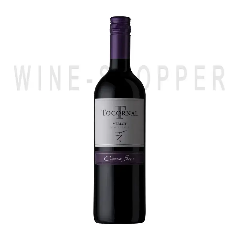 Вино Cono Sur Tocornal Merlot Central Valley DO 2018 0.75 л