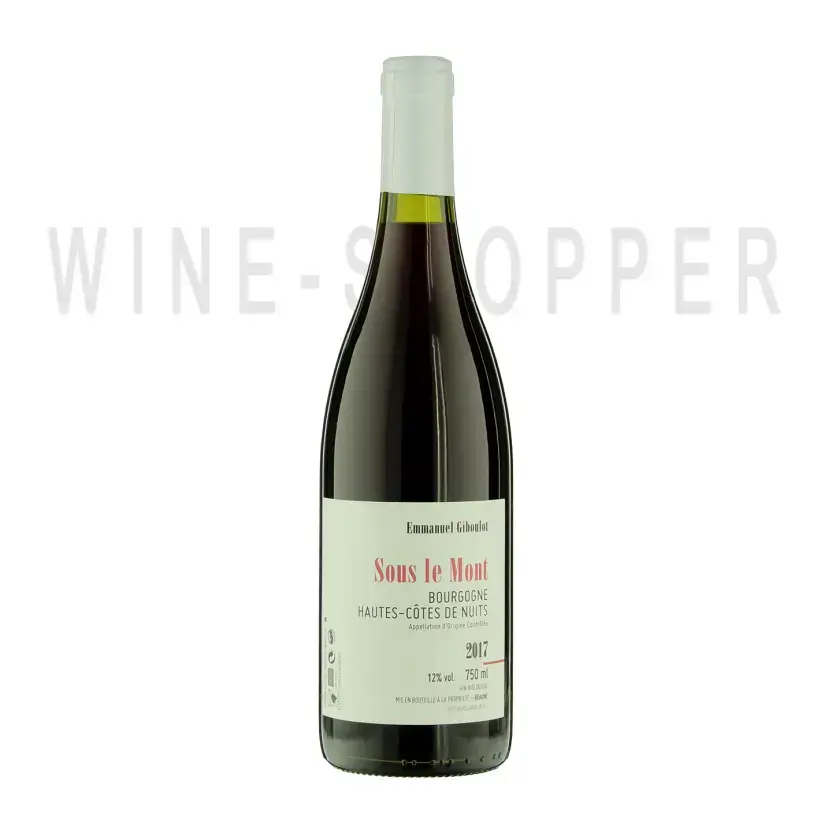 Вино Emmanuel Giboulot Sous le Mont Bourgogne Hautes-Cotes de Nuits AOC 2017 0.75 л