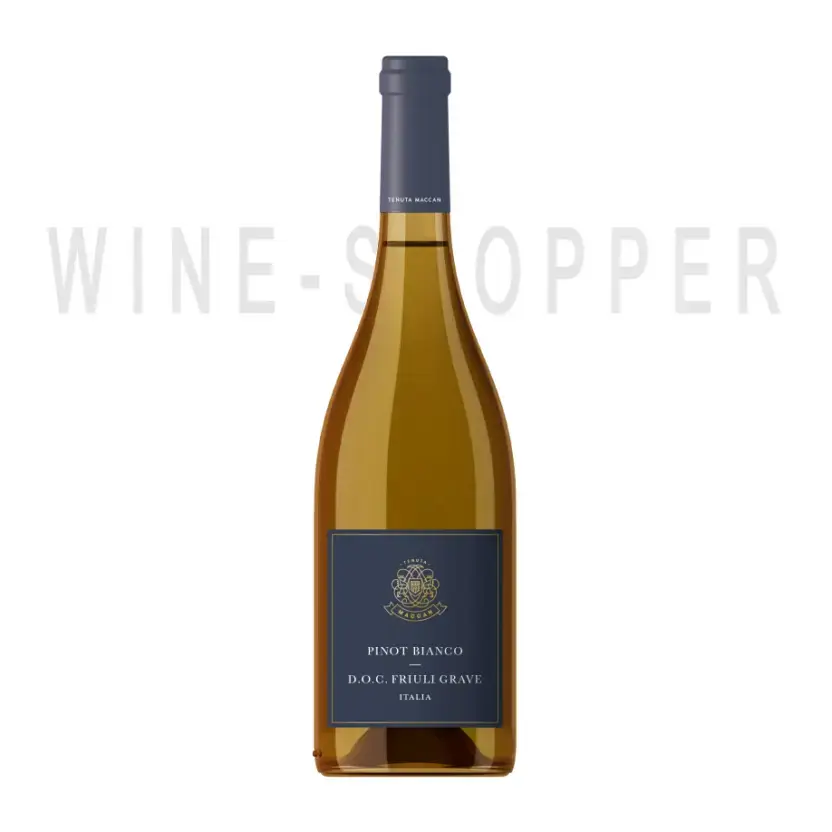 Вино Grave del Friuli DOC Tenuta Maccan Pinot Bianco 2018 0.75 л