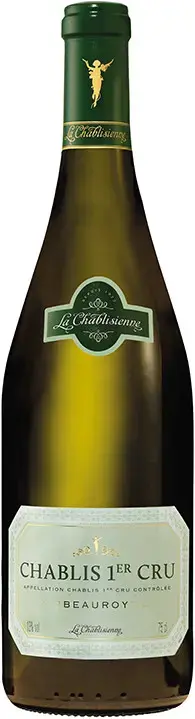 Вино Chablis Premier Cru AOC Beauroy 2016 0.75 л