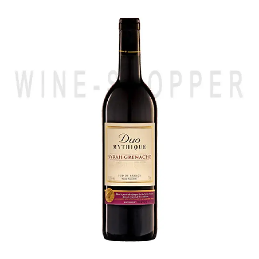 Вино Val d'Orbieu-Uccoar Duo Mythique Syrah Grenache Rouge 2012 0.75 л