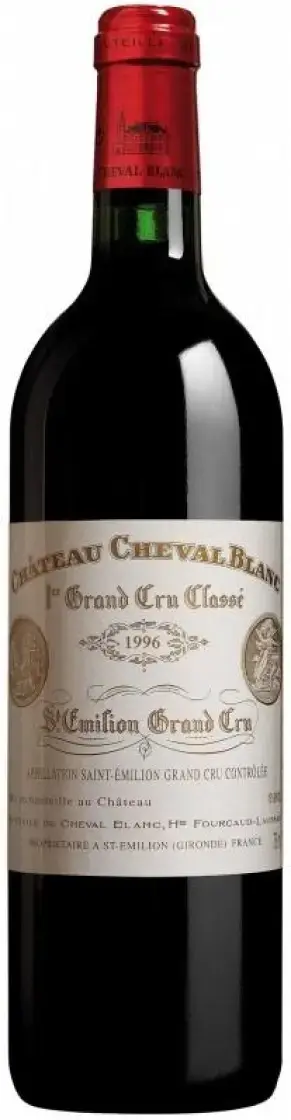 Вино Chateau Cheval Blanc, St-Emilion AOC 1-er Grand Cru Classe 1996 1.5 л