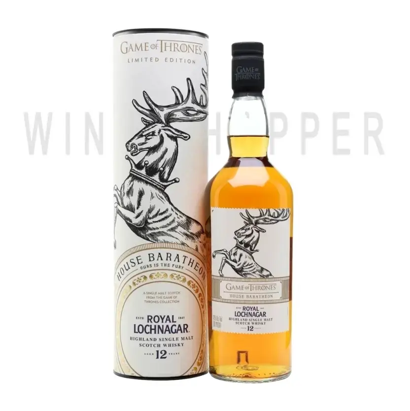 Виски Game of Thrones House Baratheon Royal Lochnagar 12 Year Old in tube 0.7 л