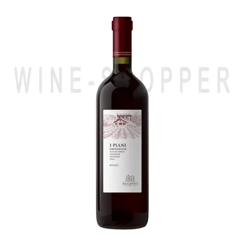 Вино Sella & Mosca, I Piani Rosso, Isola dei Nuraghi IGT 2017 0.75 л