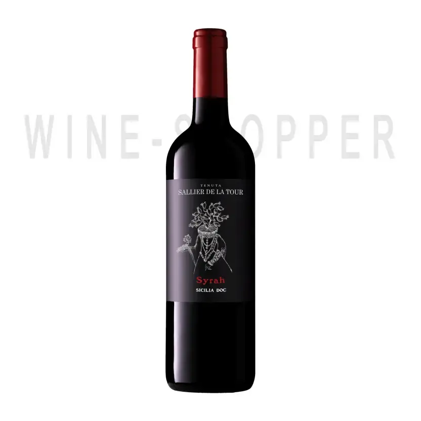 Вино Sallier de La Tour, Syrah, Sicilia DOC 2017 0.75 л