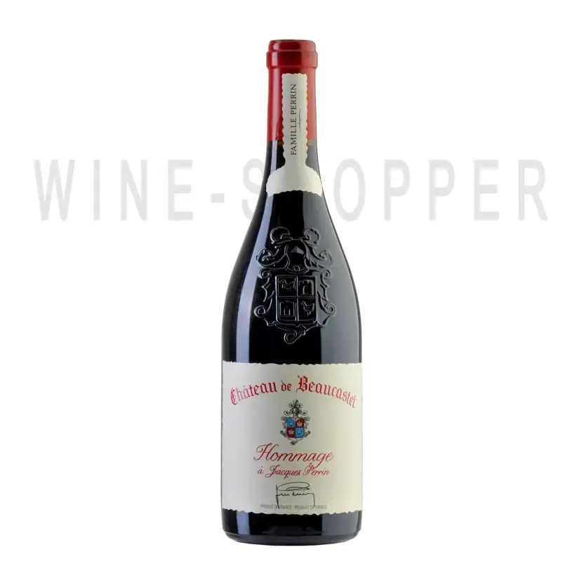 Вино Chateau de Beaucastel, Hommage a Jaques Perrin, Chateauneuf-du-Pape AOC 2017 0.75 л