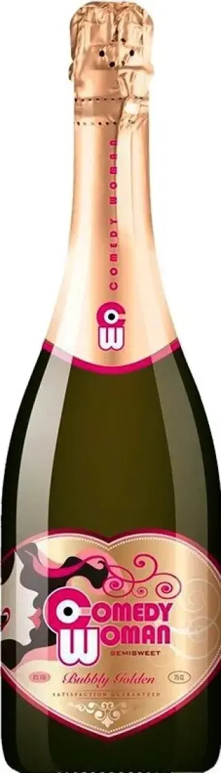 Игристое вино Comedy Woman Bubbly Golden, 0.75 л