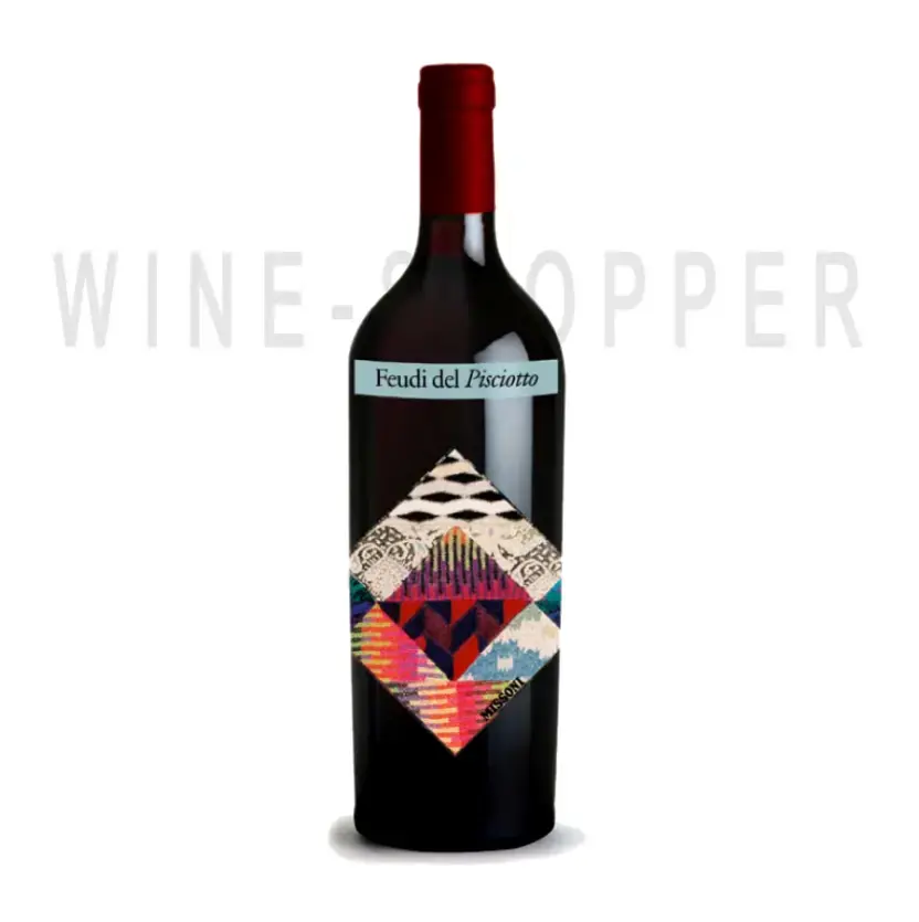 Вино Feudi del Pisciotto Cabernet Sauvignon Missoni 2015 0.75 л