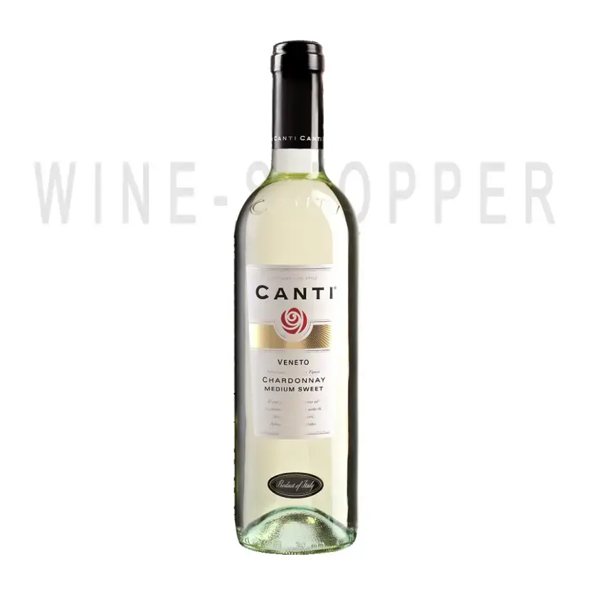 Вино Canti Chardonnay Medium Sweet 2018 0.75 л