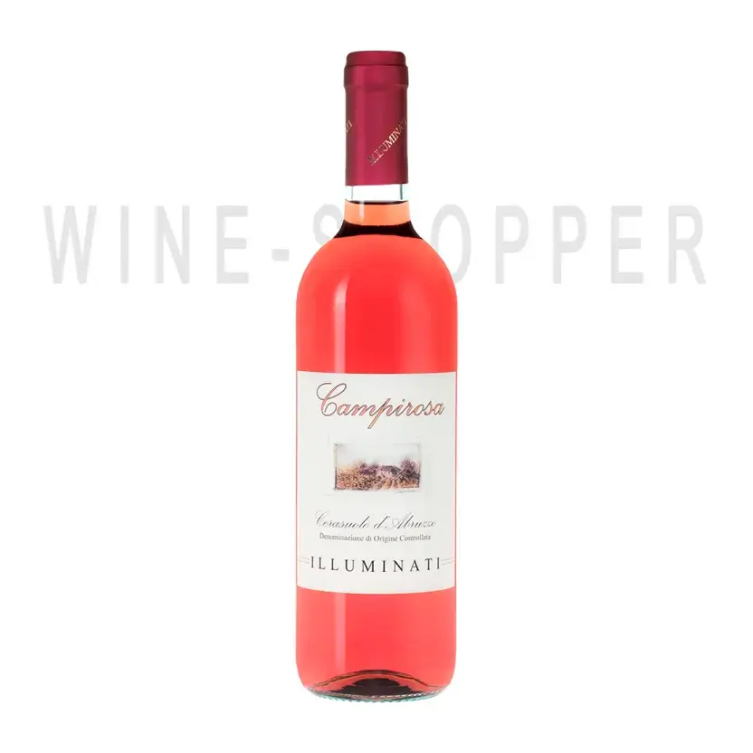 Вино Illuminati, Montepulciano d'Abruzzo Campirosa, Cerasuolo DOC 2019 0.75 л