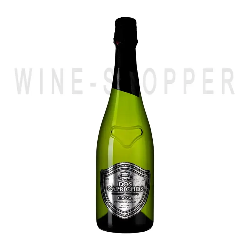 Игристое вино Dos Caprichos, Brut Nature, Cava DO 2016 0.75 л