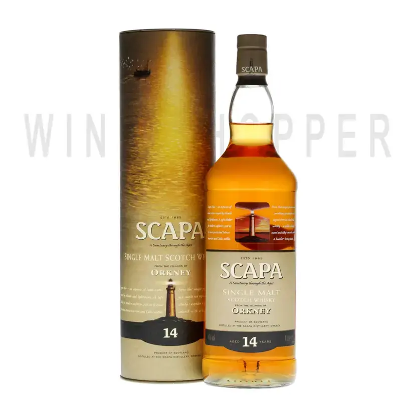 Виски Scapa 14 Years Old in tube 1 л