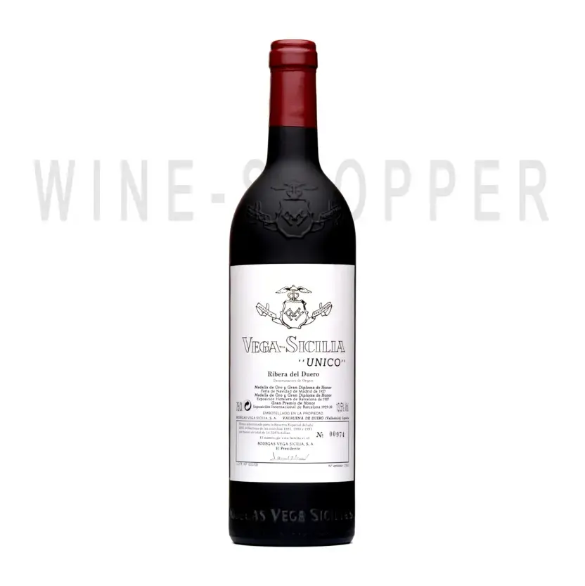 Вино Vega Sicilia Ribera del Duero DO Unico 2008 0.75 л