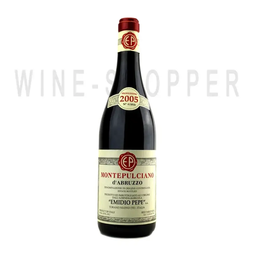 Вино Emidio Pepe Montepulciano d'Abruzzo DOC 2005 0.75 л