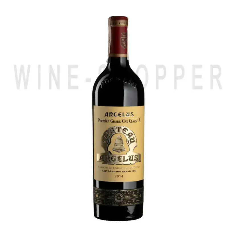 Вино Chateau Angelus Saint-Emilion AOC 1-er Grand Cru Classe 2014 0.75 л