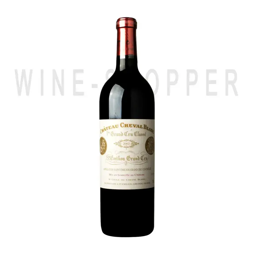 Вино Chateau Cheval Blanc, St-Emilion AOC 1-er Grand Cru Classe 2002 0.75 л