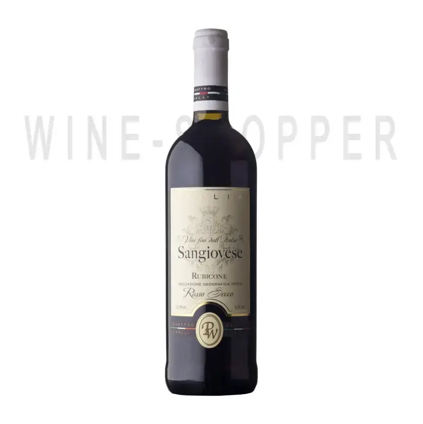 Вино Quattro Valli Sangiovese Rubicone IGT 0.75 л