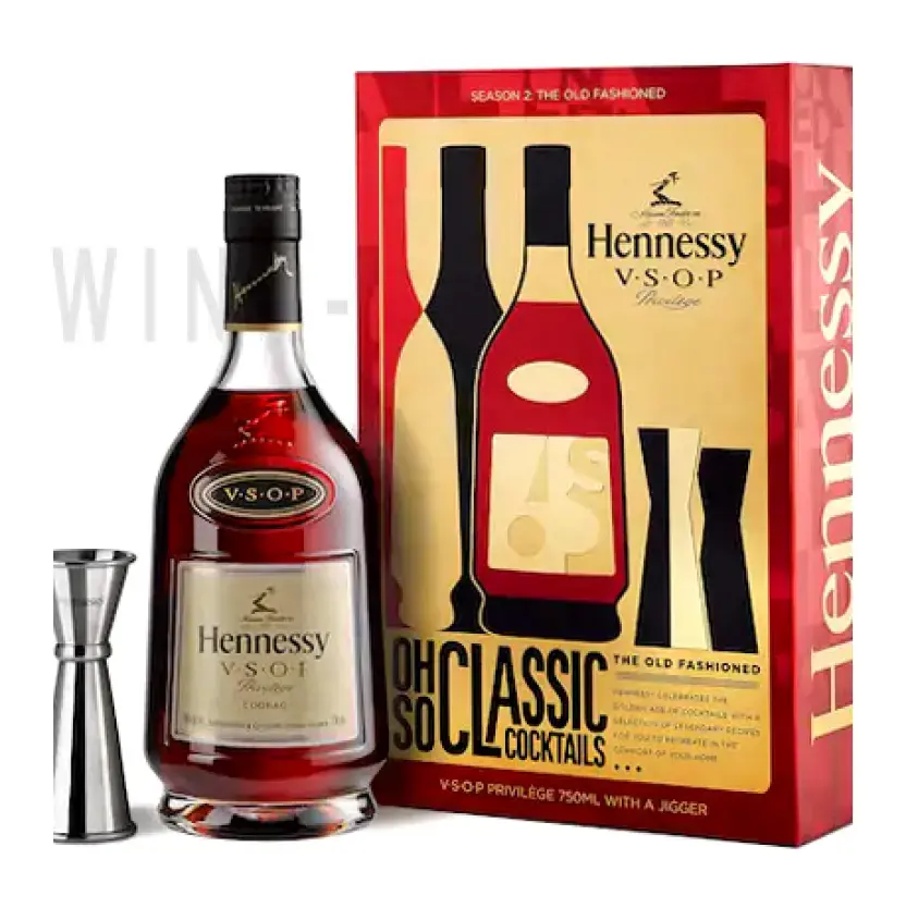 Коньяк Hennessy V.S.O.P, gift box with jigger, 0.7 л