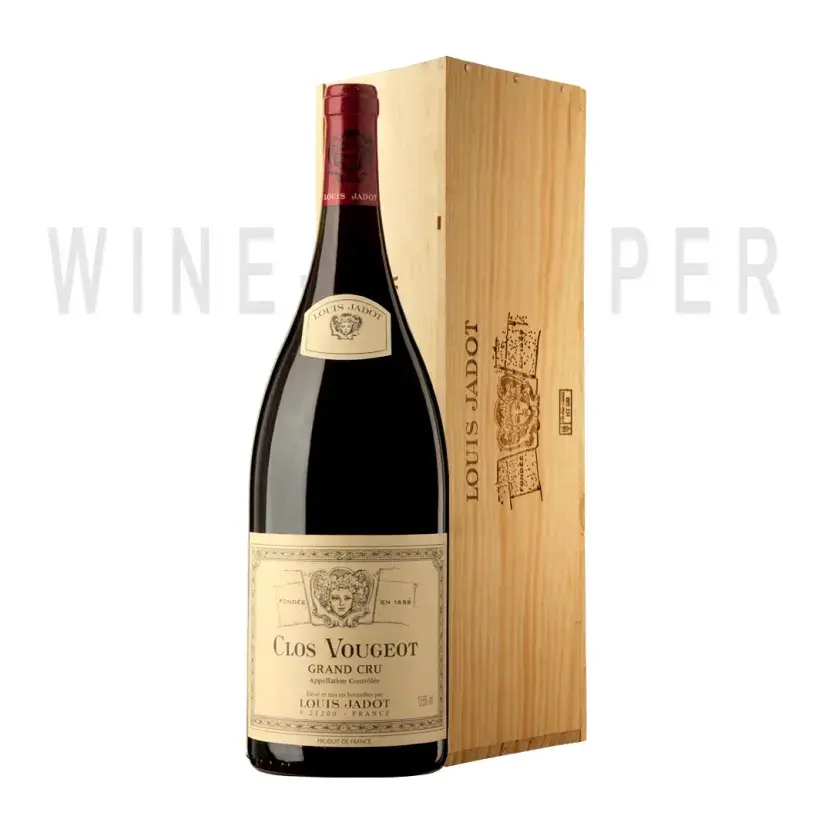 Вино Louis Jadot Clos Vougeot Grand Cru wooden box 2007 0.75 л