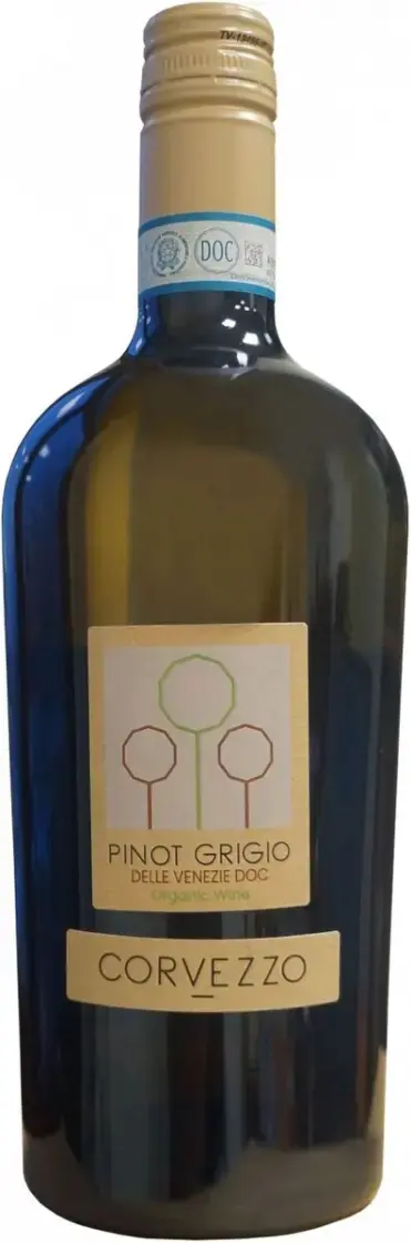 Вино Corvezzo Pinot Grigio delle Venezie IGT, 2018, 0.75 л