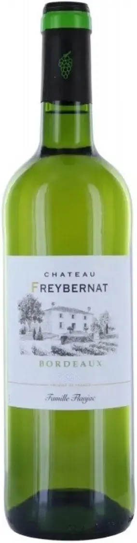 Вино Chateau Freybernat Bordeaux AOC Blanc, 2018, 0.75 л