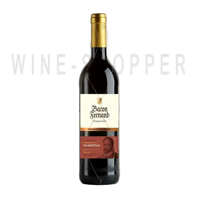 Вино Baron Fernand Tempranillo Semiseco La Mancha DO 0.75 л