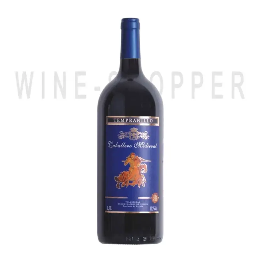 Вино Caballero Medieval Tempranillo La Mancha DO 1.5 л