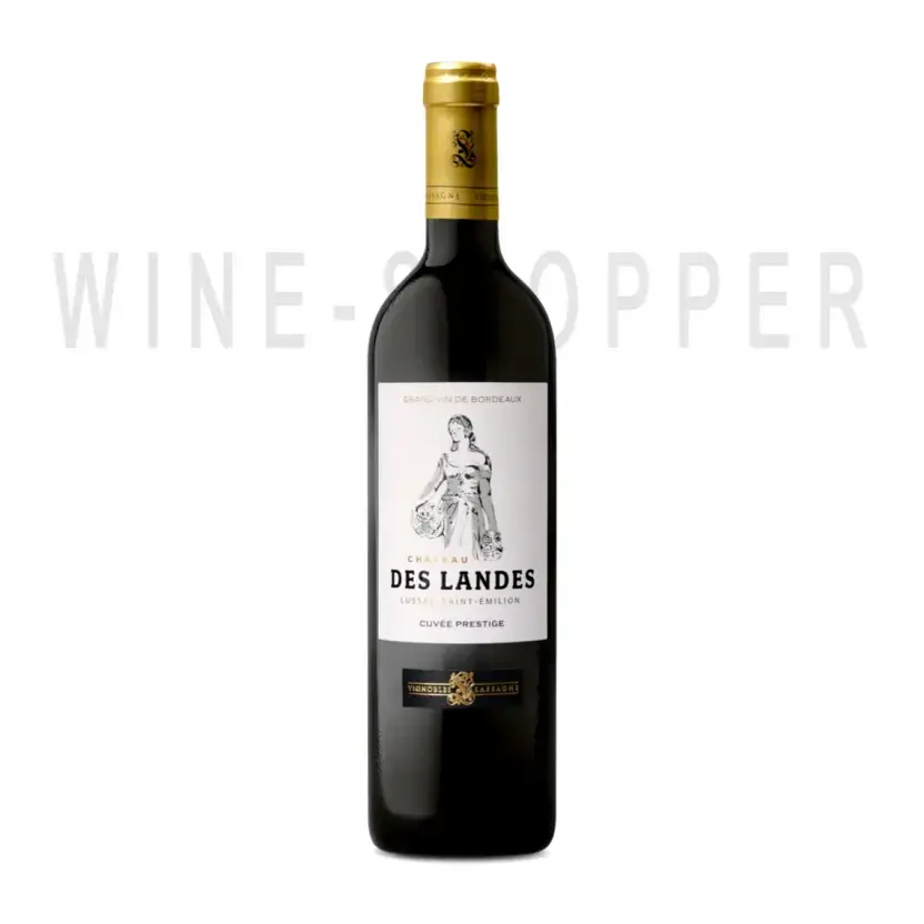 Вино Chateau des Landes Cuvee Prestige Lussac-Saint-Emilion AOC 2015 0.75 л