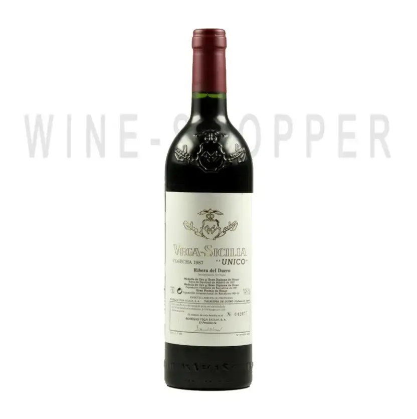 Вино Vega Sicilia Ribera del Duero DO Unico 1974 0.75 л