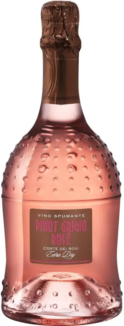 Игристое вино Villa degli Olmi, "Corte dei Rovi" Pinot Grigio Rose Spumante Extra Dry 0.75 л