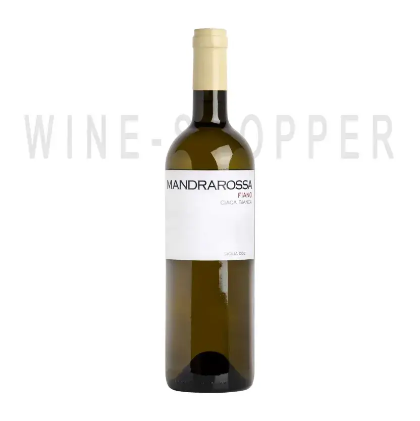 Вино Mandrarossa, Ciaca Bianca Fiano, Sicilia DOC 2017 0.75 л