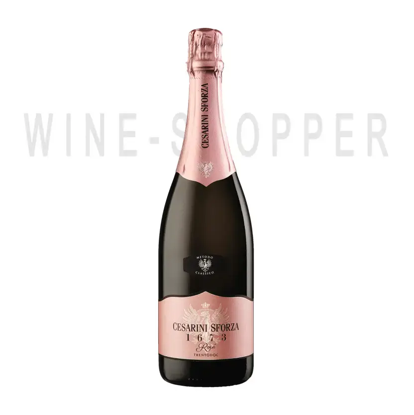 Игристое вино Cesarini Sforza, 1673 Brut Rose, Trento DOC 0.75 л