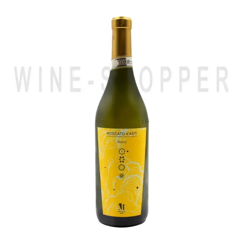 Вино Molino, Moscato d'Asti Mistral DOCG 2017 0.75 л