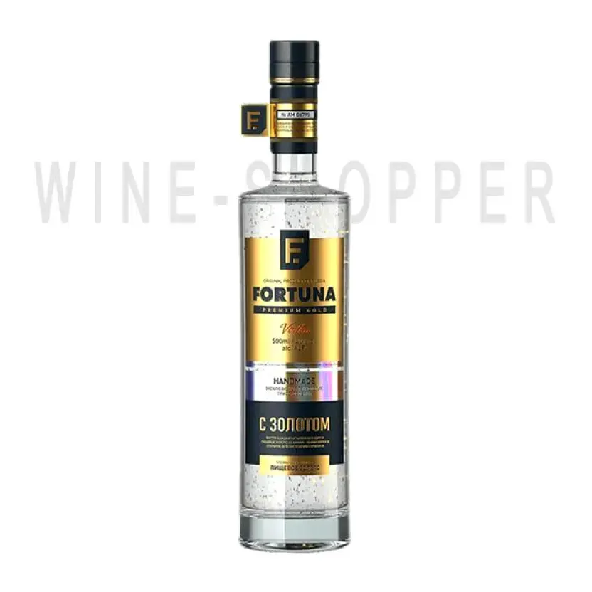 Водка Fortuna, Premium Gold 0.5 л