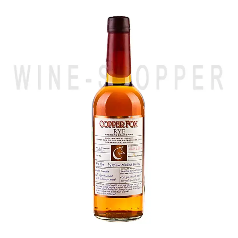 Виски Copper Fox Rye 0.7 л