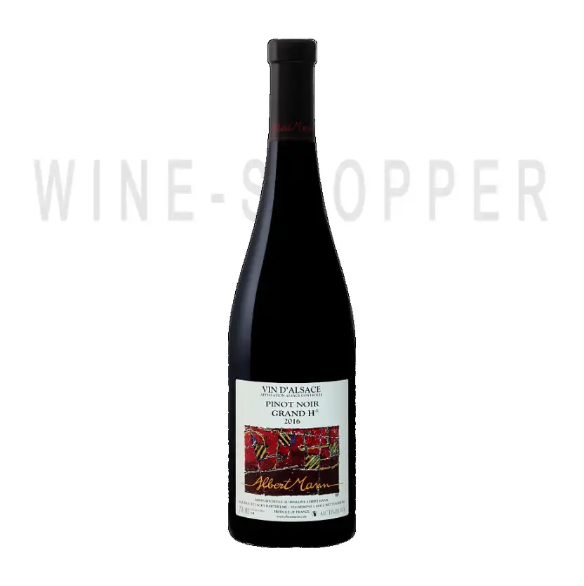 Вино Pinot Noir Grand H Alsace AOC Domaine Albert Mann 2016 0.75 л