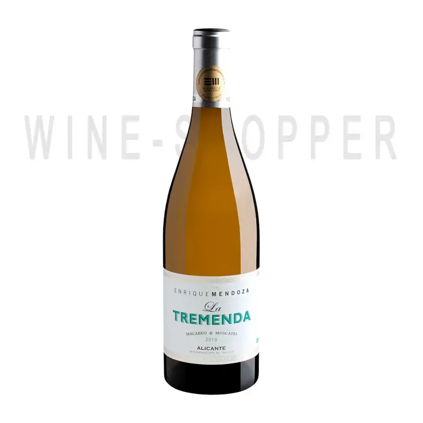 Вино Enrique Mendoza, La Tremenda Macabeo-Moscatel, Alicante DO 2018 0.75 л