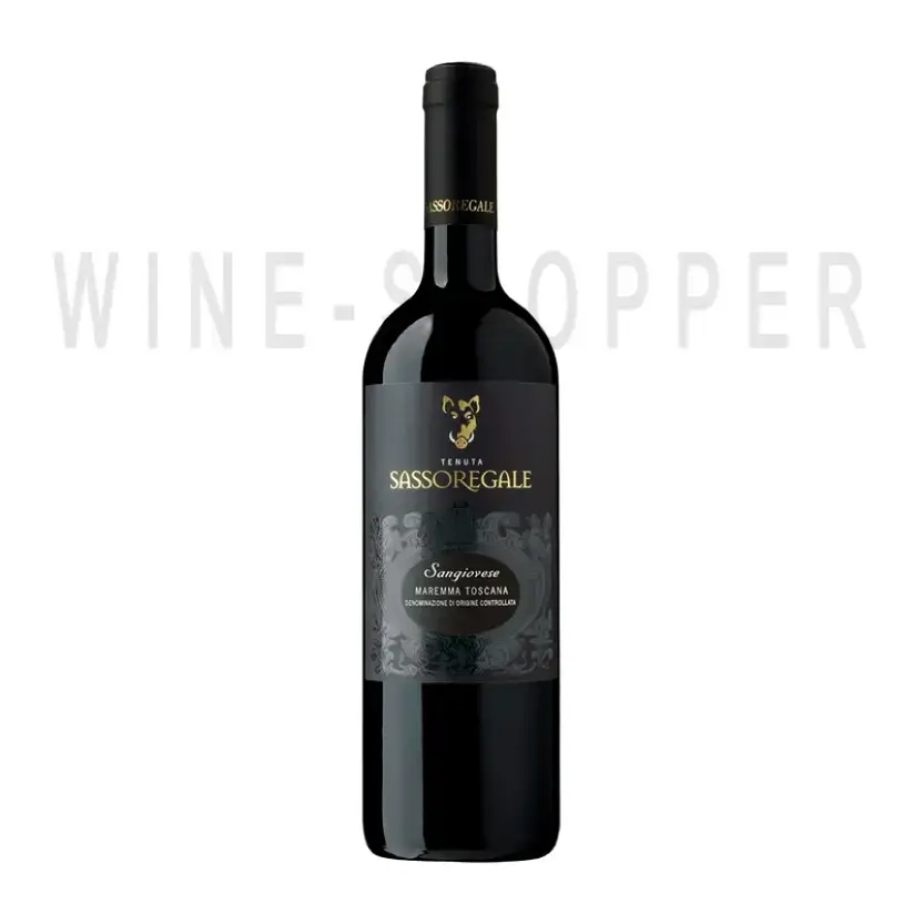 Вино Tenuta Sassoregale Sangiovese Maremma Toscana DOC 2015 0.75 л