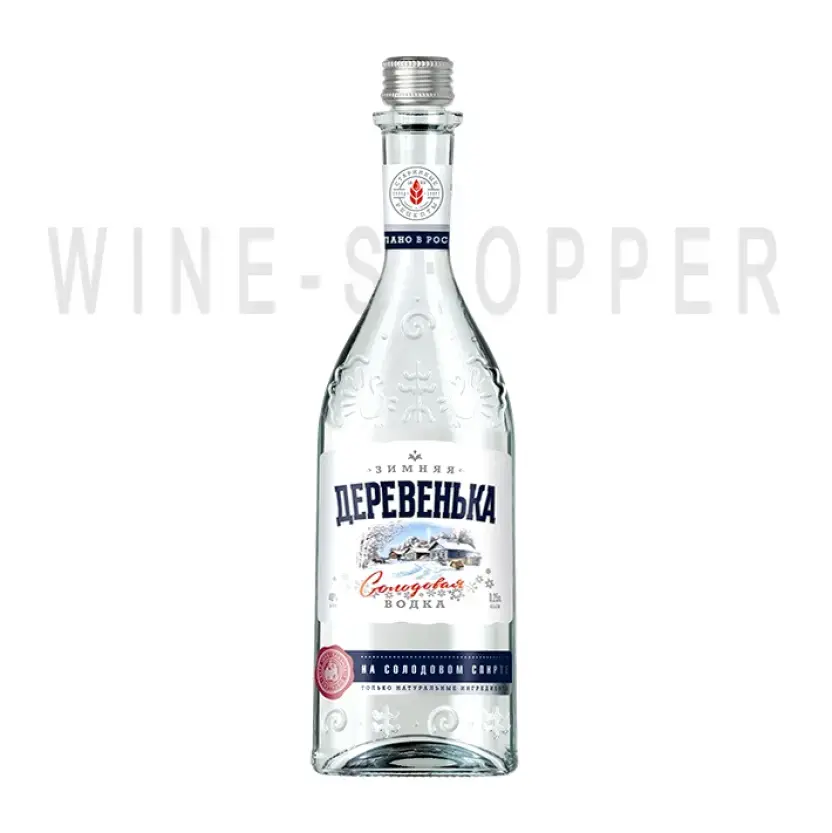 Водка Зимняя деревенька 0.25 л